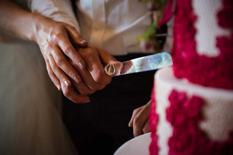 Modern Weddings magazine photo