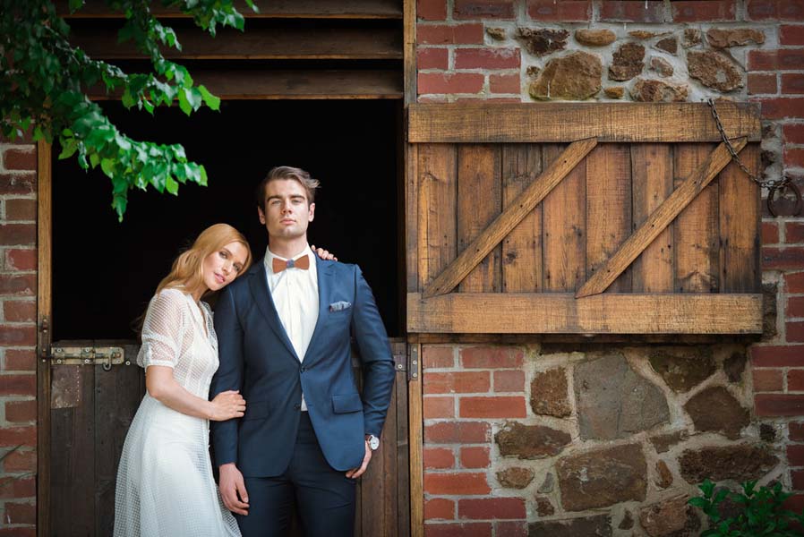 Modern Weddings magazine photo