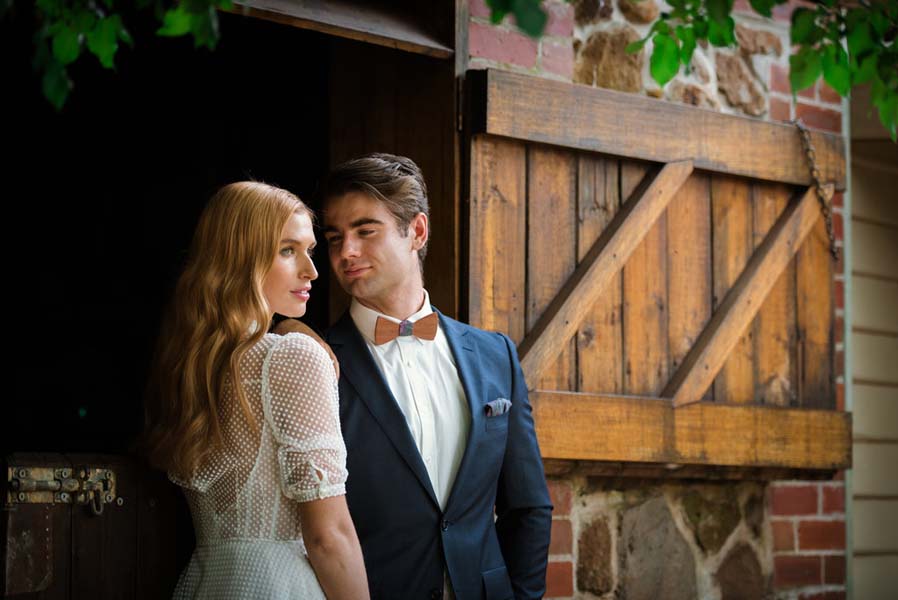 Modern Weddings magazine photo