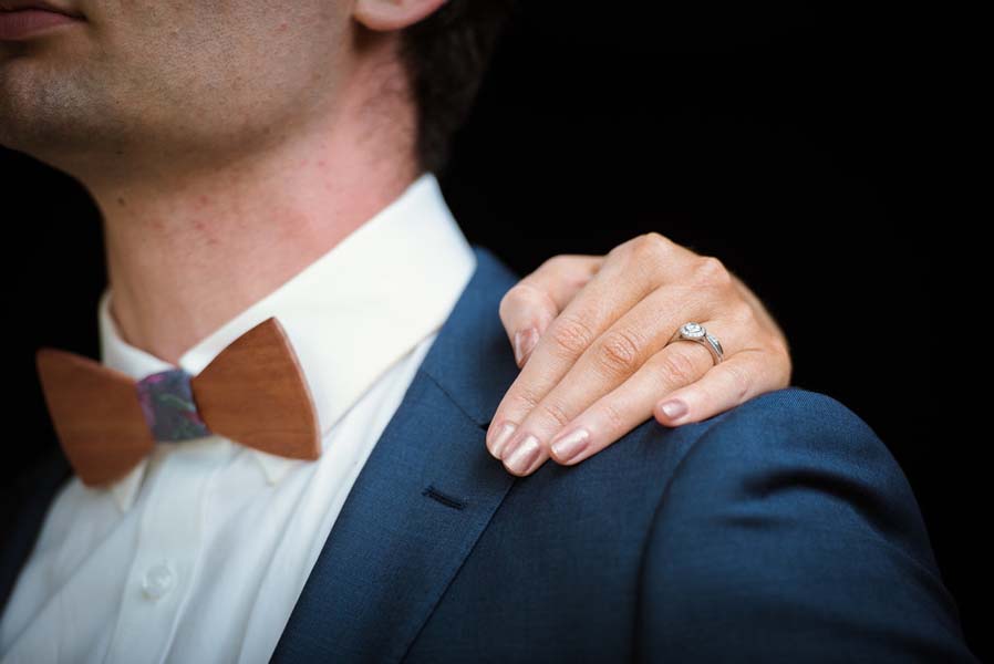 Modern Weddings magazine photo