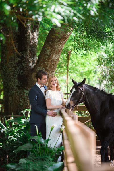 Modern Weddings magazine photo