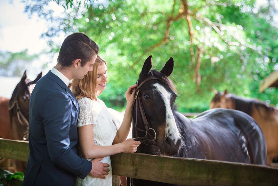 Modern Weddings magazine photo