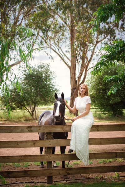 Modern Weddings magazine photo