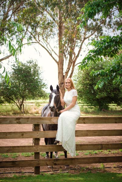 Modern Weddings magazine photo