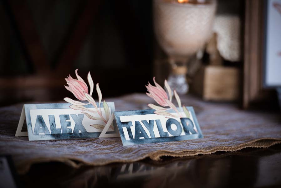 Modern Weddings magazine photo