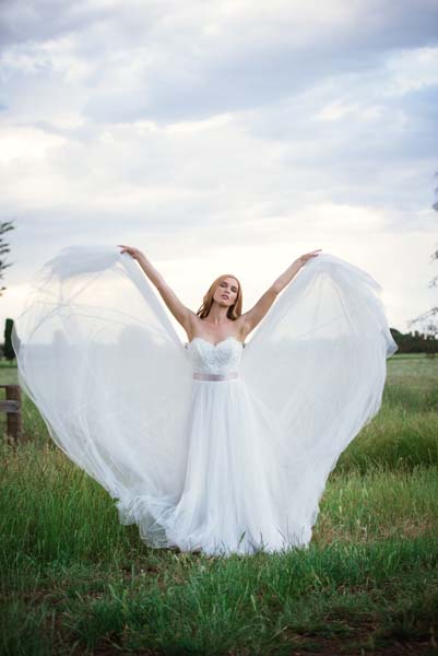 Modern Weddings magazine photo