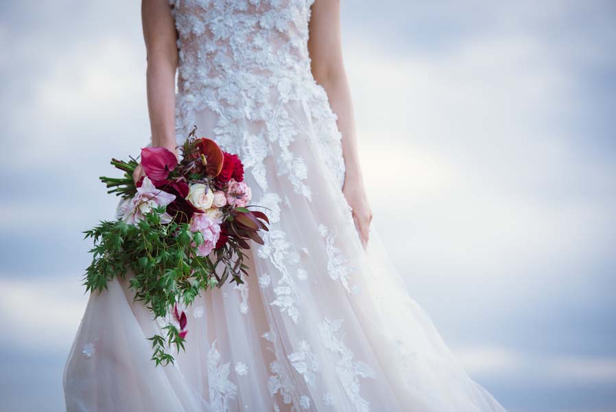 Modern Weddings magazine photo