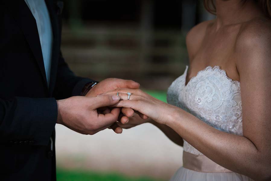 Modern Weddings magazine photo