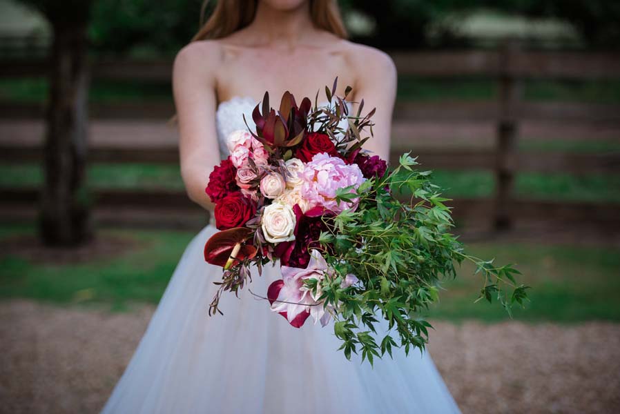 Modern Weddings magazine photo