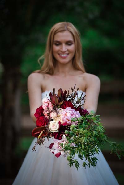 Modern Weddings magazine photo