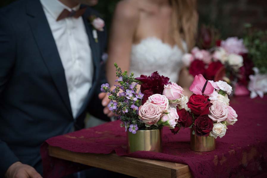 Modern Weddings magazine photo