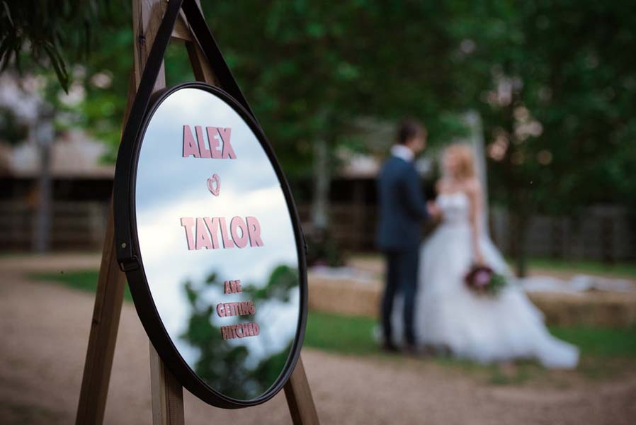 Modern Weddings magazine photo